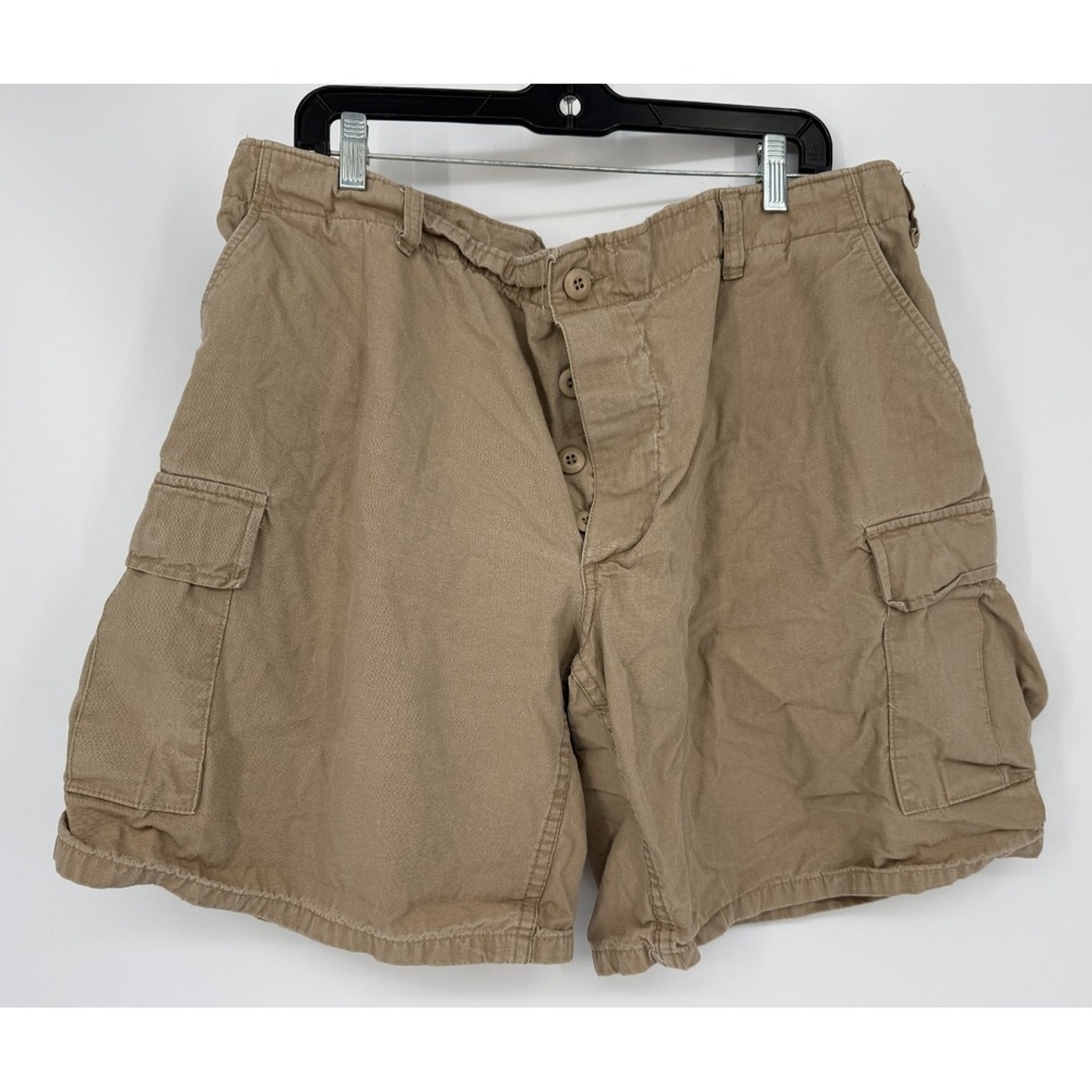 Tru-Spec Tactical Cargo Shorts Khaki Military Utility Combat Shorts XL